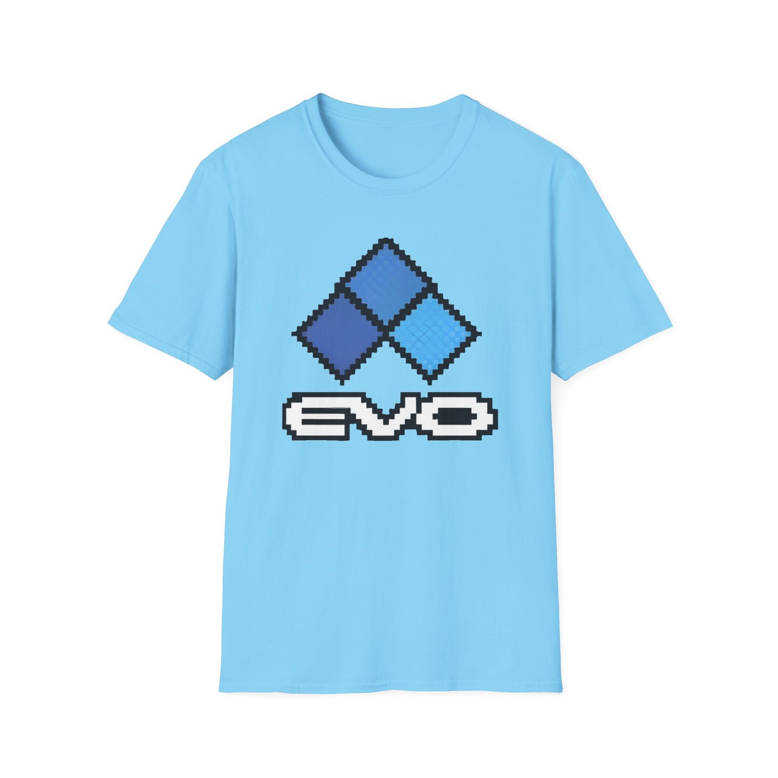 Evo 8 Bit Logo Returns Unisex Softstyle T-Shirt