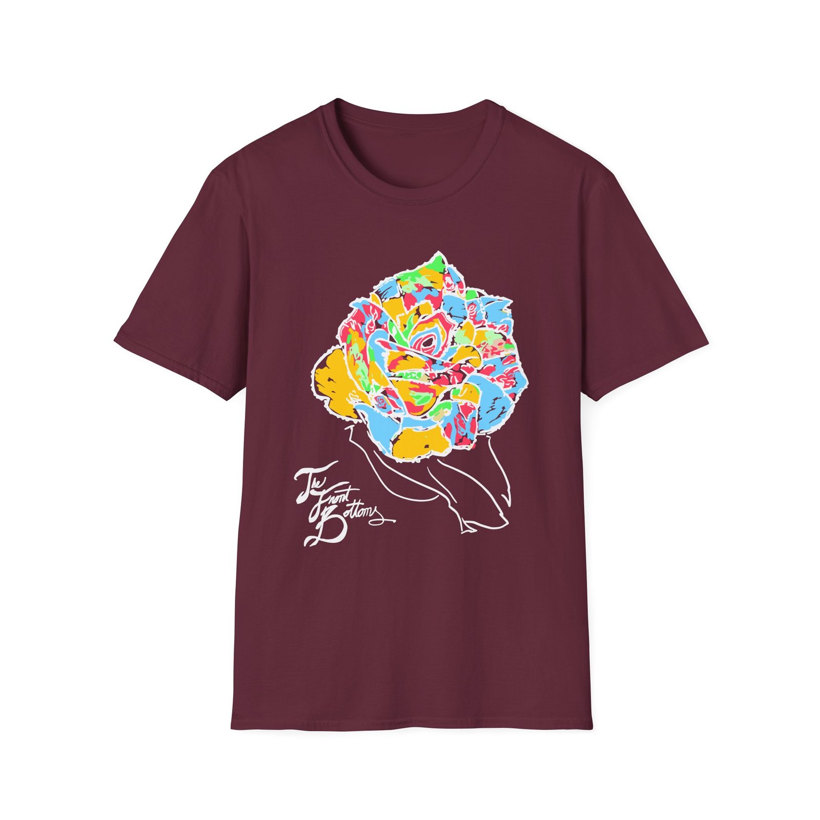 The Front Bottoms Rose Bouquet Unisex Softstyle T-Shirt