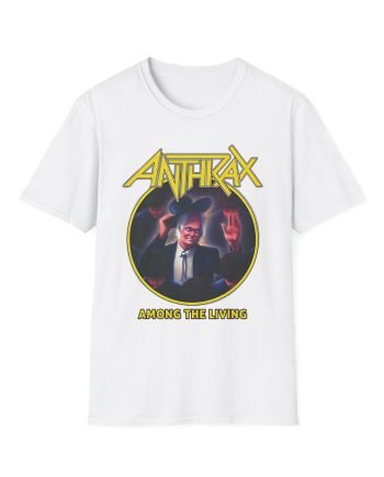 Anthrax Among The Living Unisex Softstyle T-Shirt