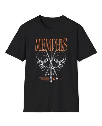 Memphis May Fire Crossed Swords Unisex Softstyle T-Shirt