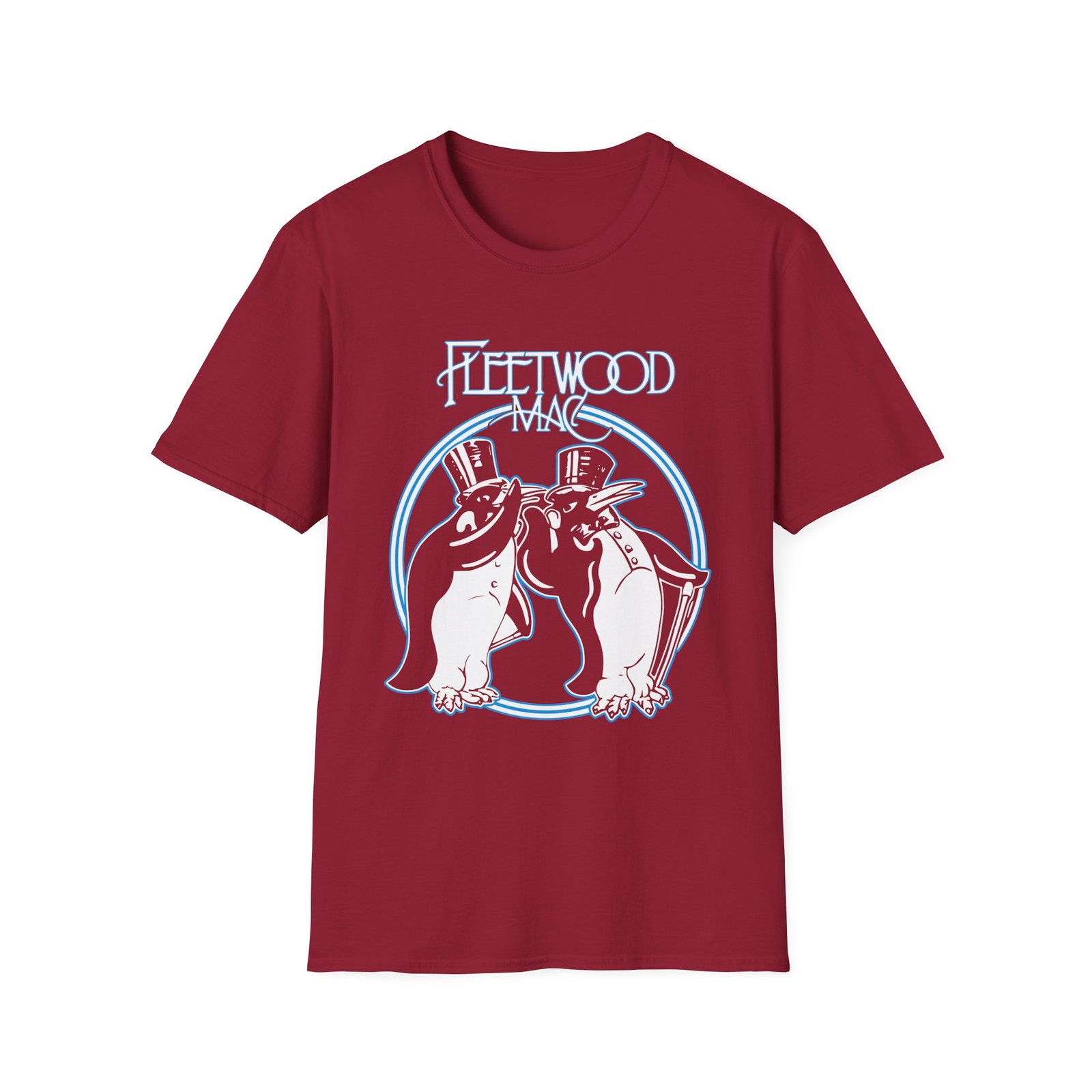 Fleetwood Mac Penguin unisex softstyle t-shirt