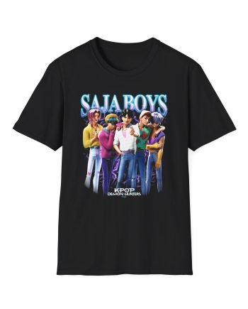 Kpop Demon Hunters Saja Boys Unisex Softstyle T-Shirt