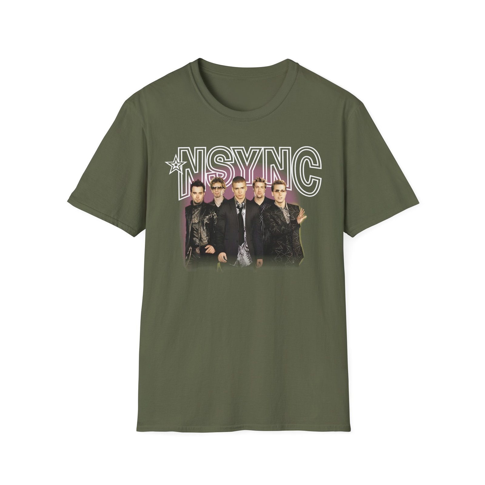 Nsync in Lights Unisex Softstyle T-Shirt
