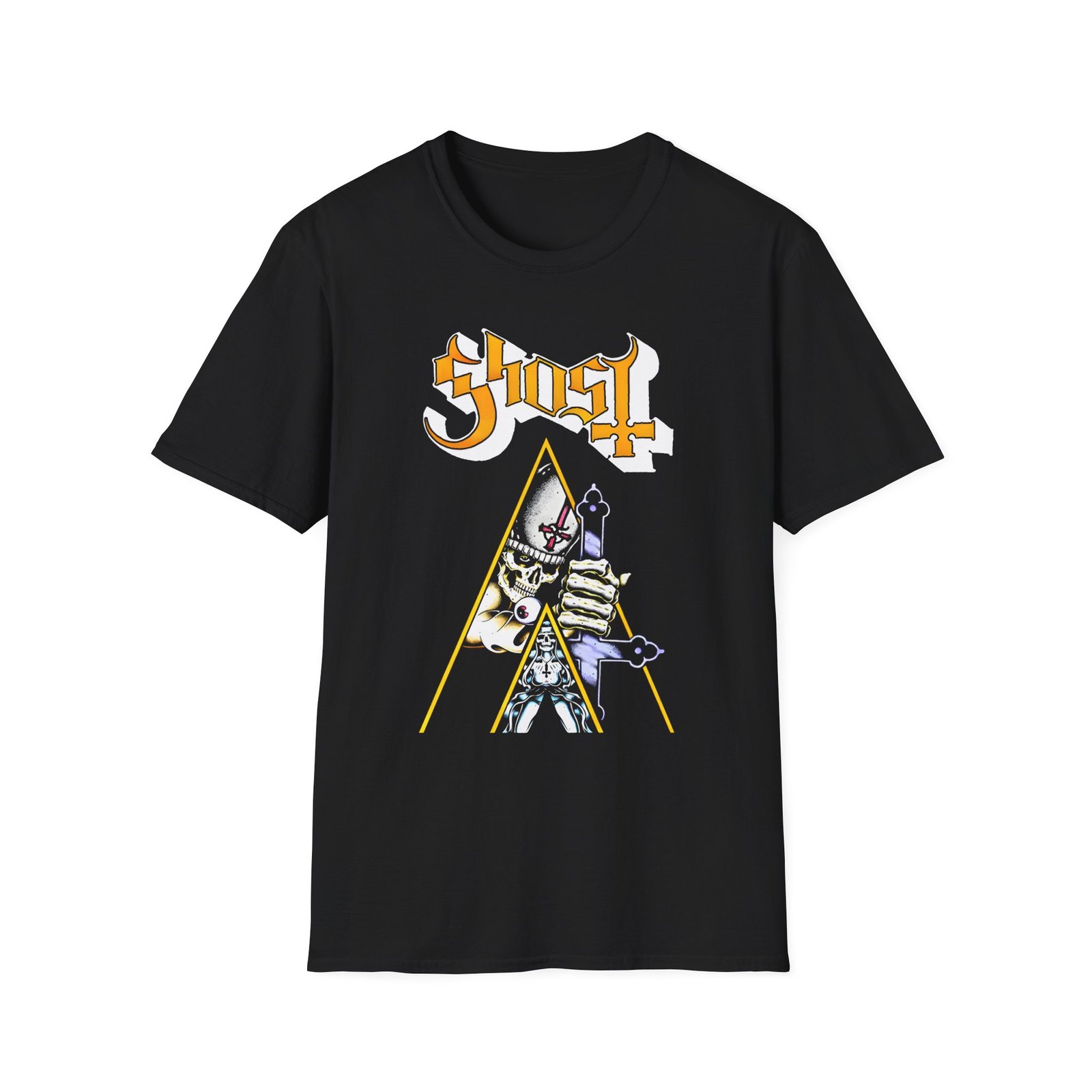 Ghost Band Unisex Softstyle T-Shirt