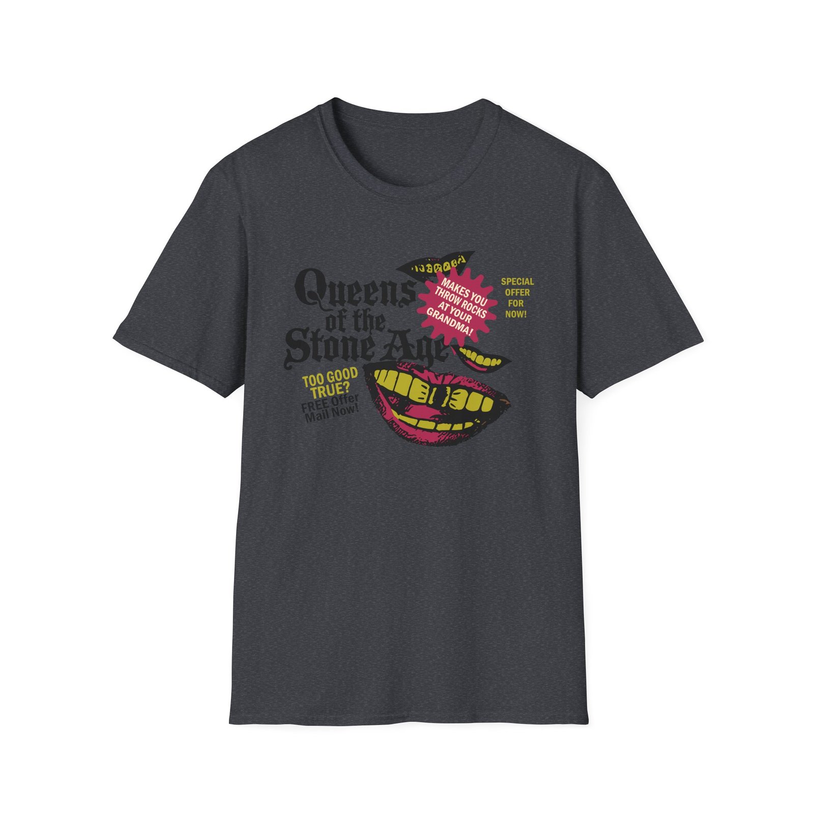 Queens of the Stone Age Lick Them Like Them Unisex Softstyle T-Shirt