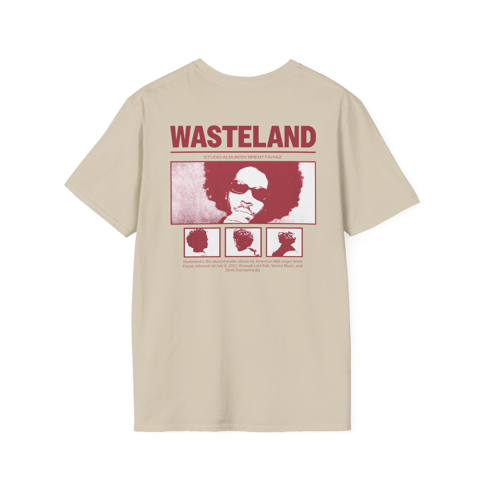Brent Faiyaz Wasteland Unisex Softstyle T-Shirt