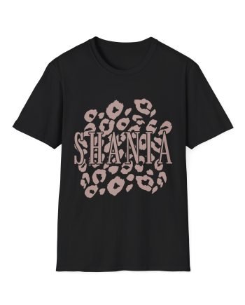 ST Shania Leopard Unisex Softstyle T-Shirt