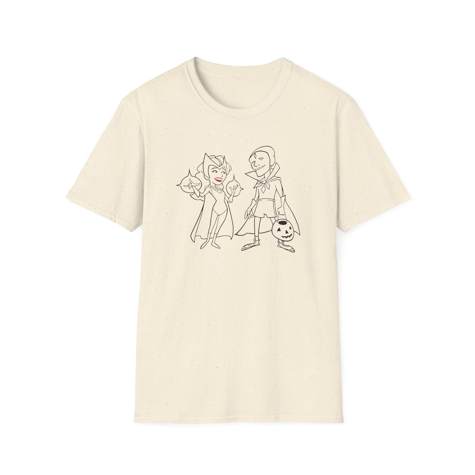 Marvel Wandavision Simple Ink Unisex Softstyle T-Shirt