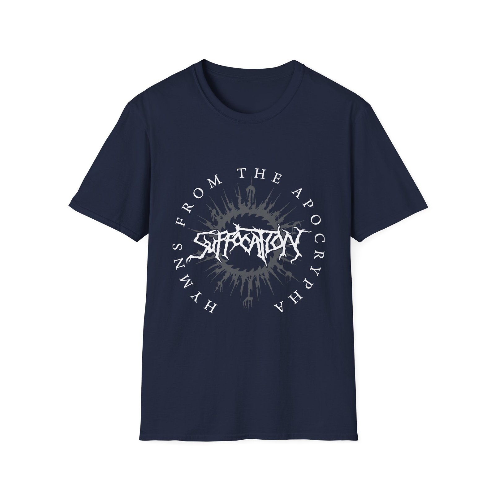 Suffocation Hymns Logo Unisex Softstyle T-Shirt