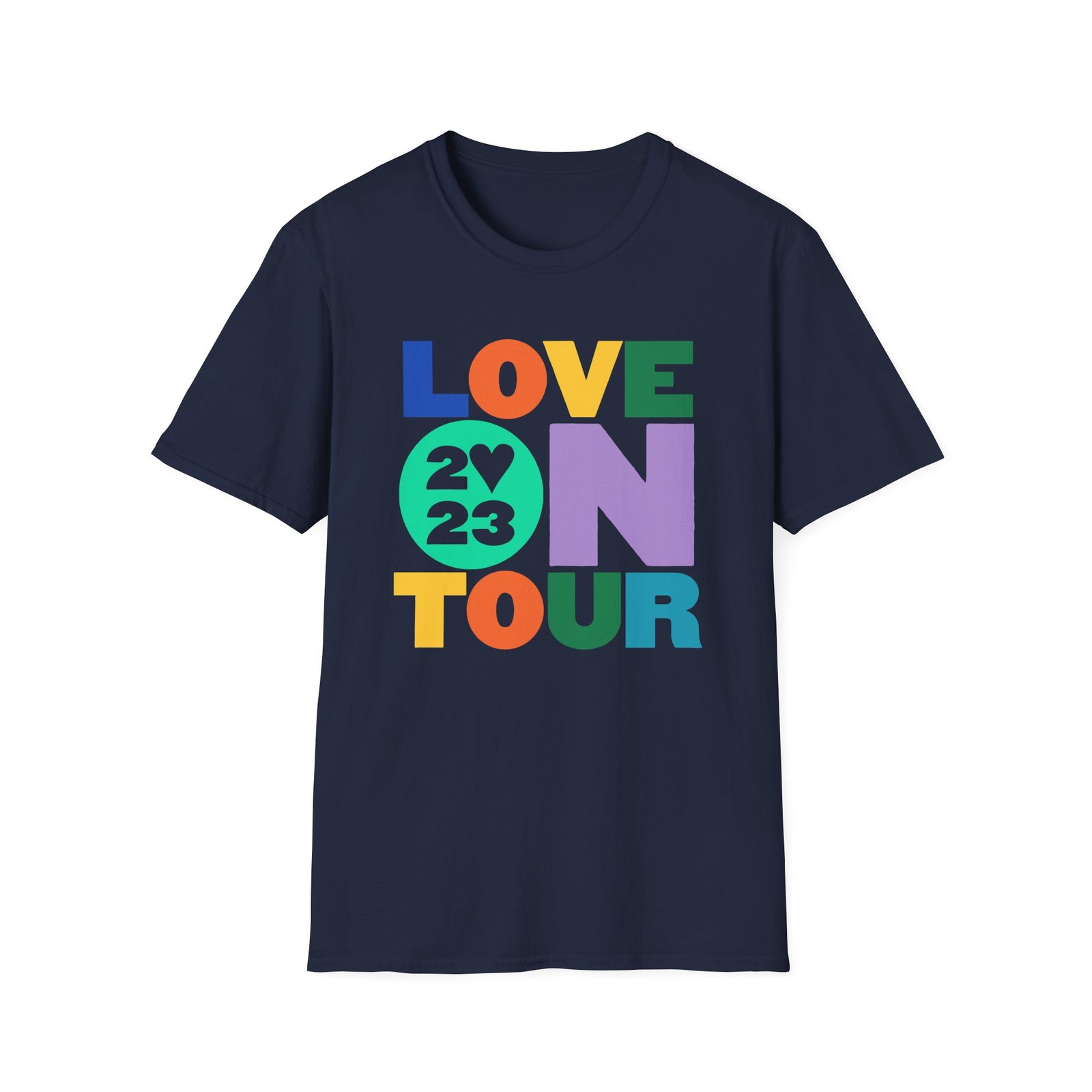 Hslot Love on Tour 2023 Unisex Softstyle T-Shirt