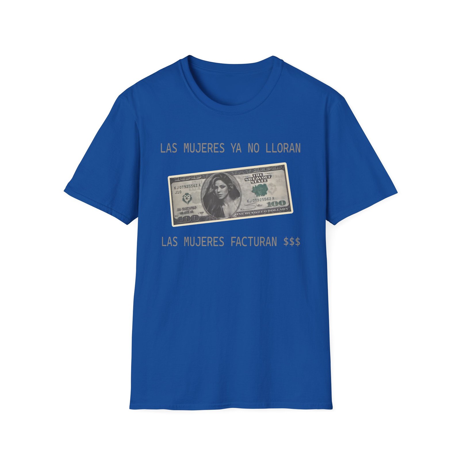 Shakira Dollar Bill Unisex Softstyle T-Shirt
