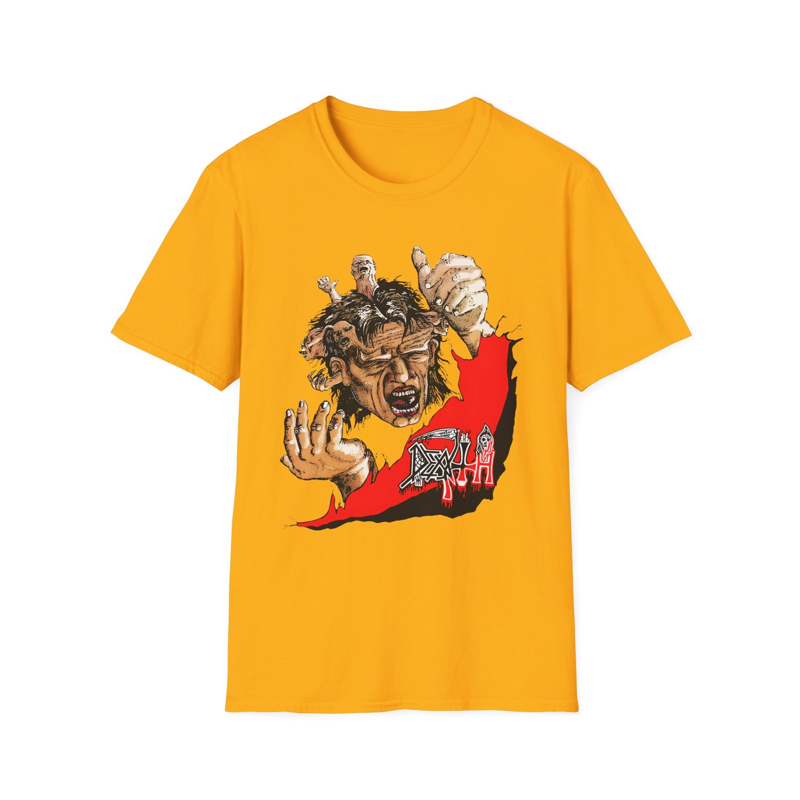 Death Denial Of Life Unisex Softstyle T-Shirt