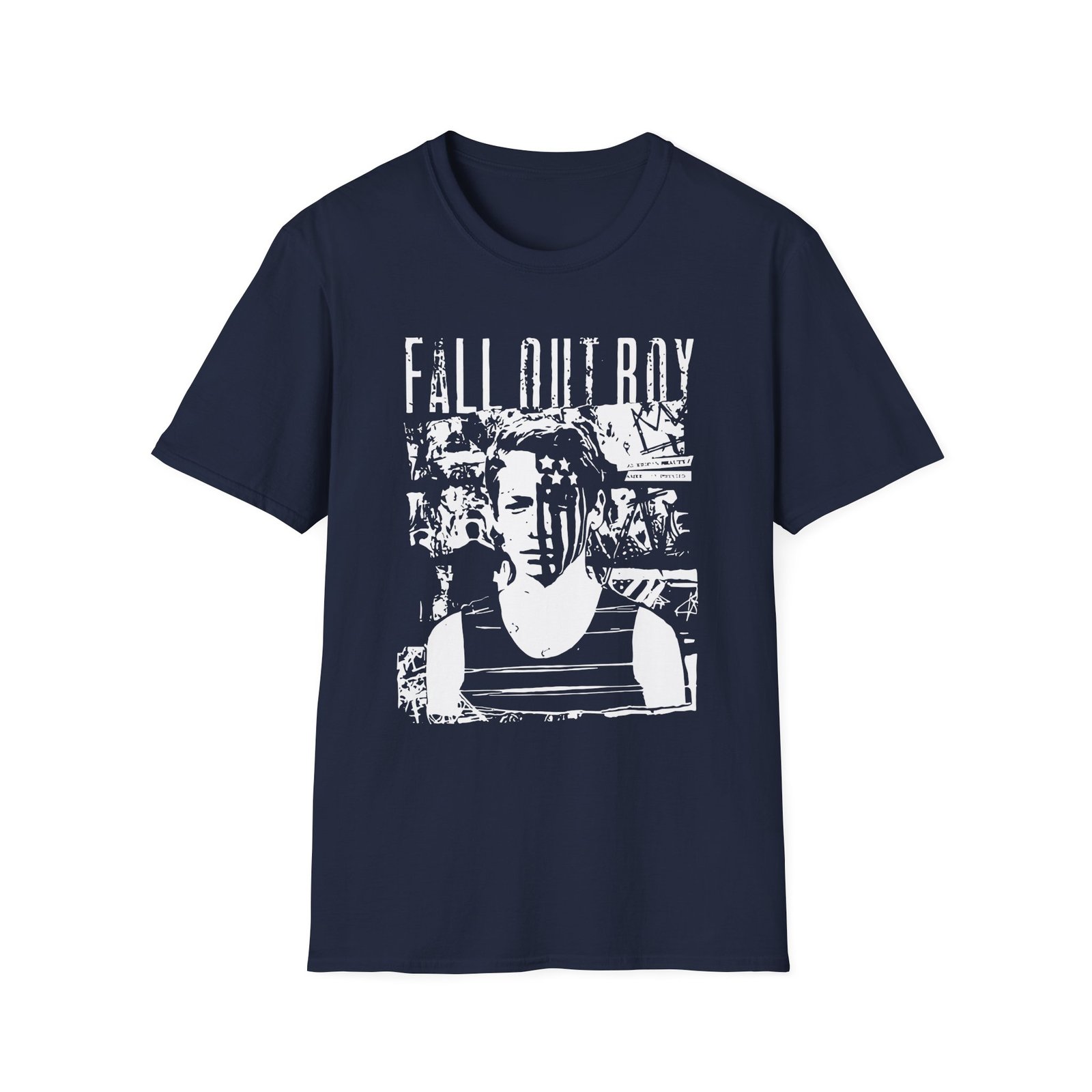 Fall Out Boy American Psycho Cover Unisex Softstyle T-Shirt
