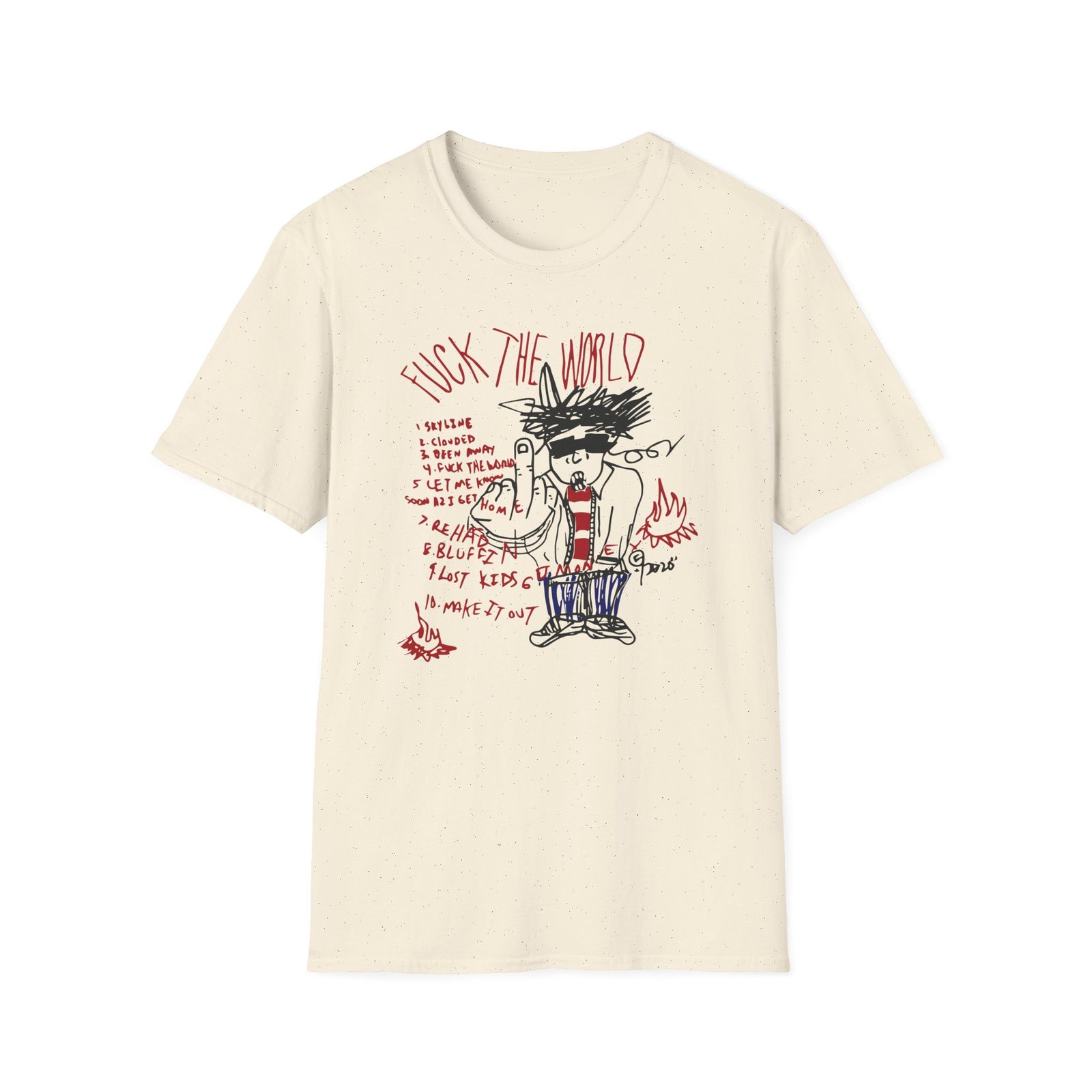 Brent Faiyaz Fuck the World Unisex Softstyle T-Shirt