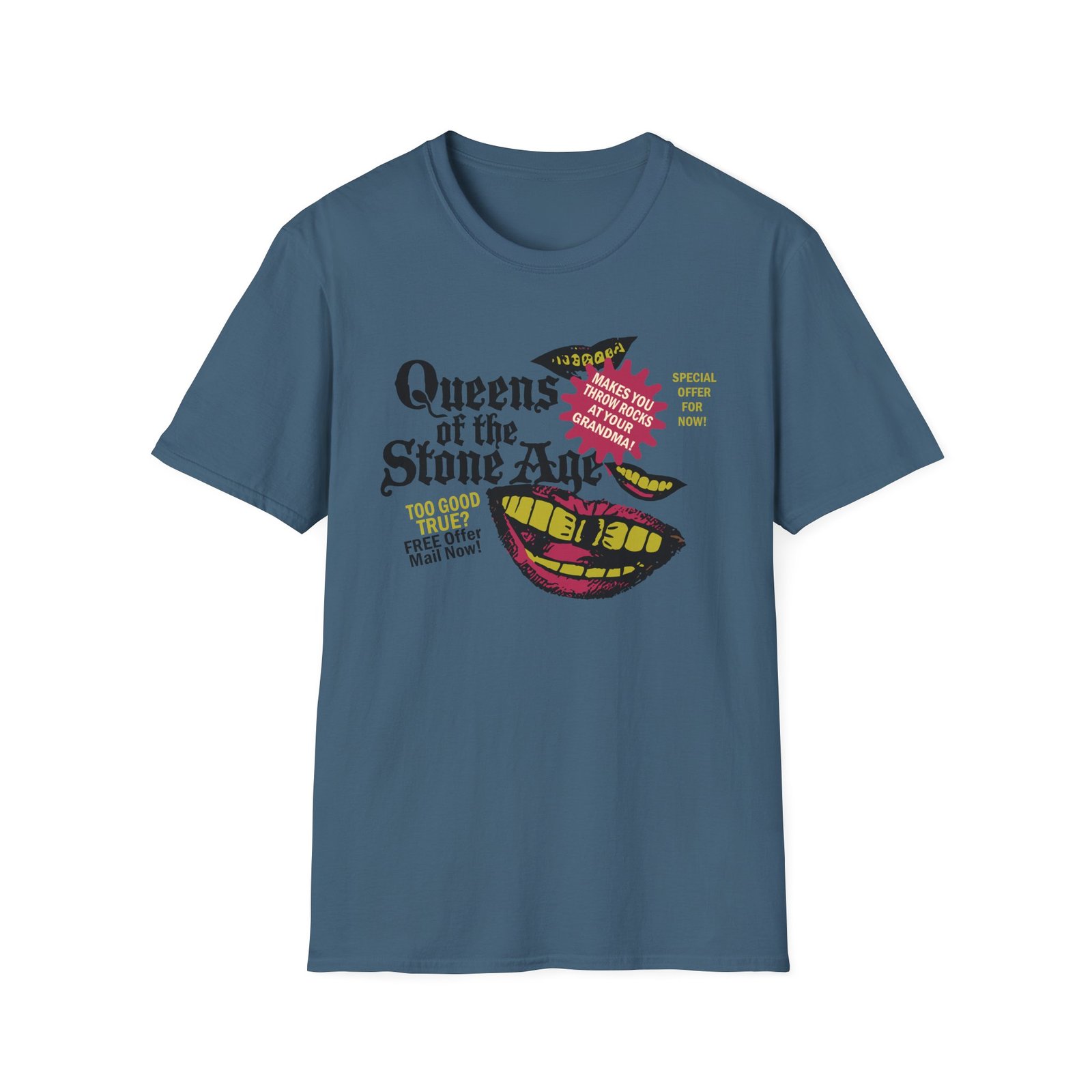 Queens of the Stone Age Lick Them Like Them Unisex Softstyle T-Shirt