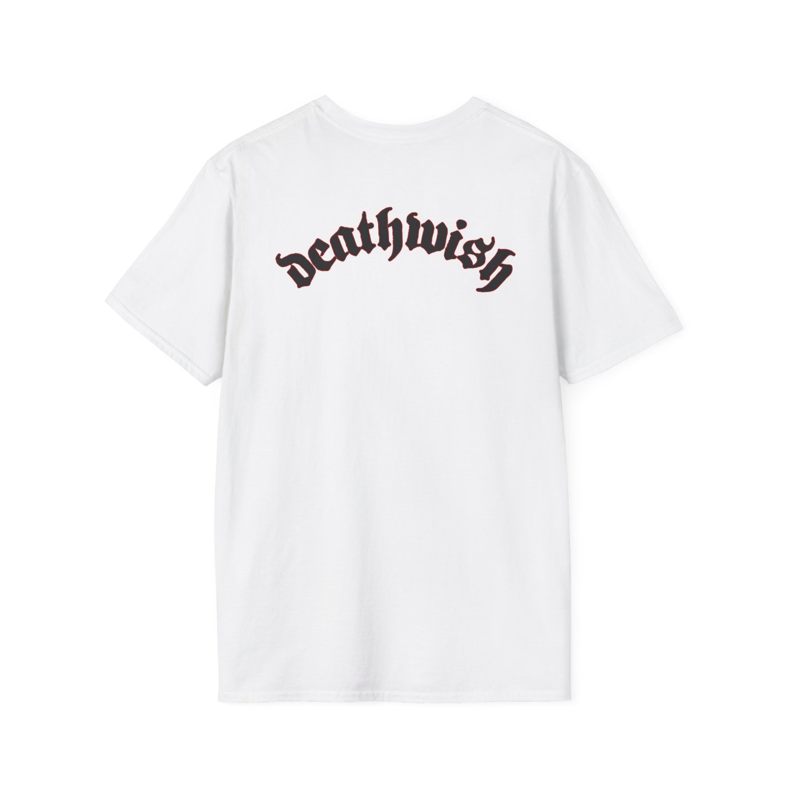 Deathwish Charred Skull unisex softstyle t-shirt