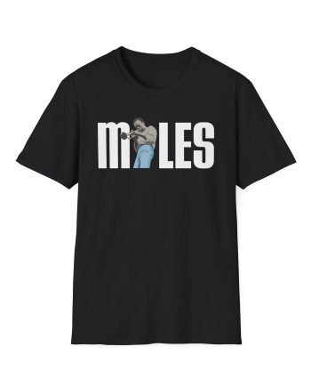 Miles Davis Playing Unisex Softstyle T-Shirt