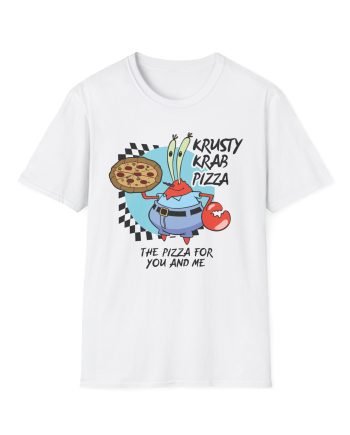 Spongebob The Krusty Krab Pizza Unisex Softstyle T-Shirt