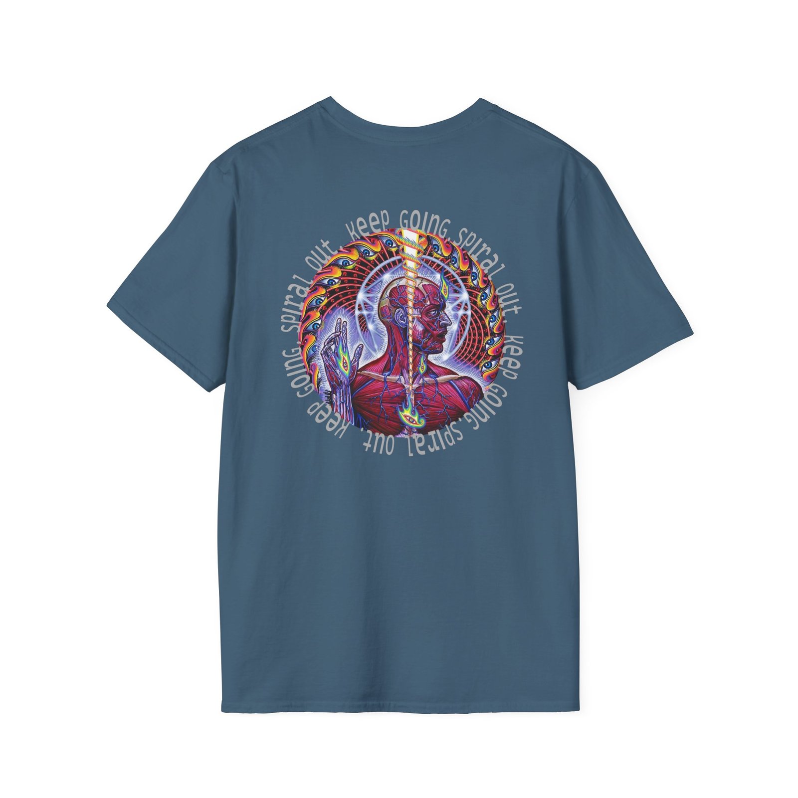 Tool Lateralus Spiral Out Unisex Softstyle T-Shirt