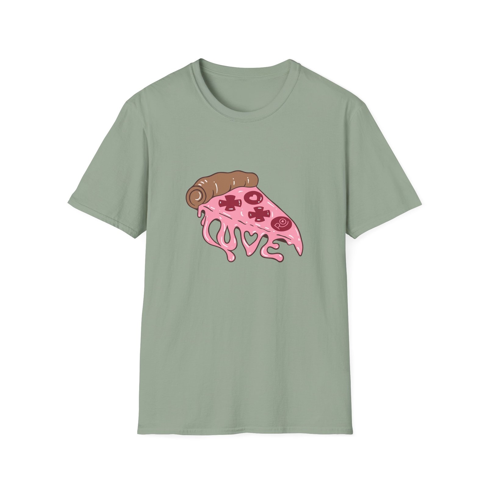 Rosanna Pansino Pizza My Heart Unisex Softstyle T-Shirt