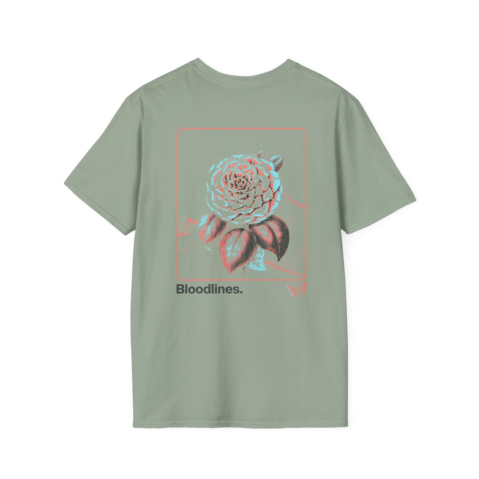 Bloodline Flower Unisex Softstyle T-Shirt