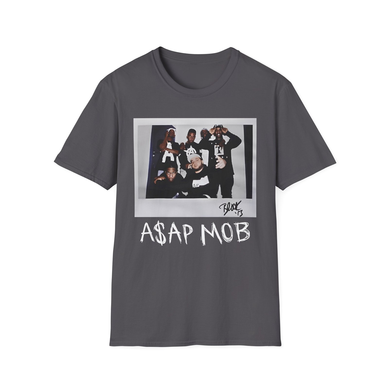 ASAP Rocky Mob Og 2015 Block 13 Unisex Softstyle T-Shirt