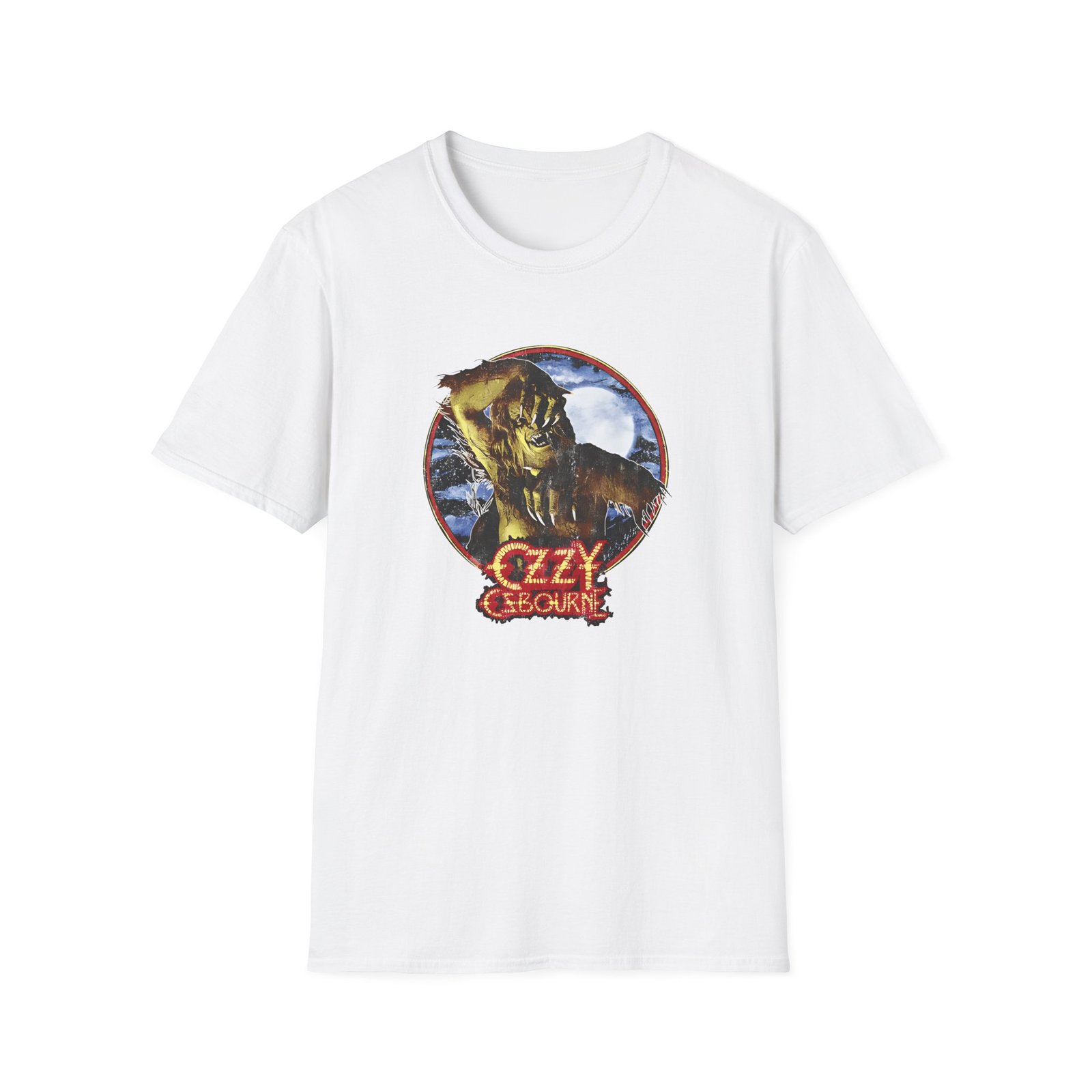 Ozzy Osbourne Bark At The Moon Unisex Softstyle T-Shirt