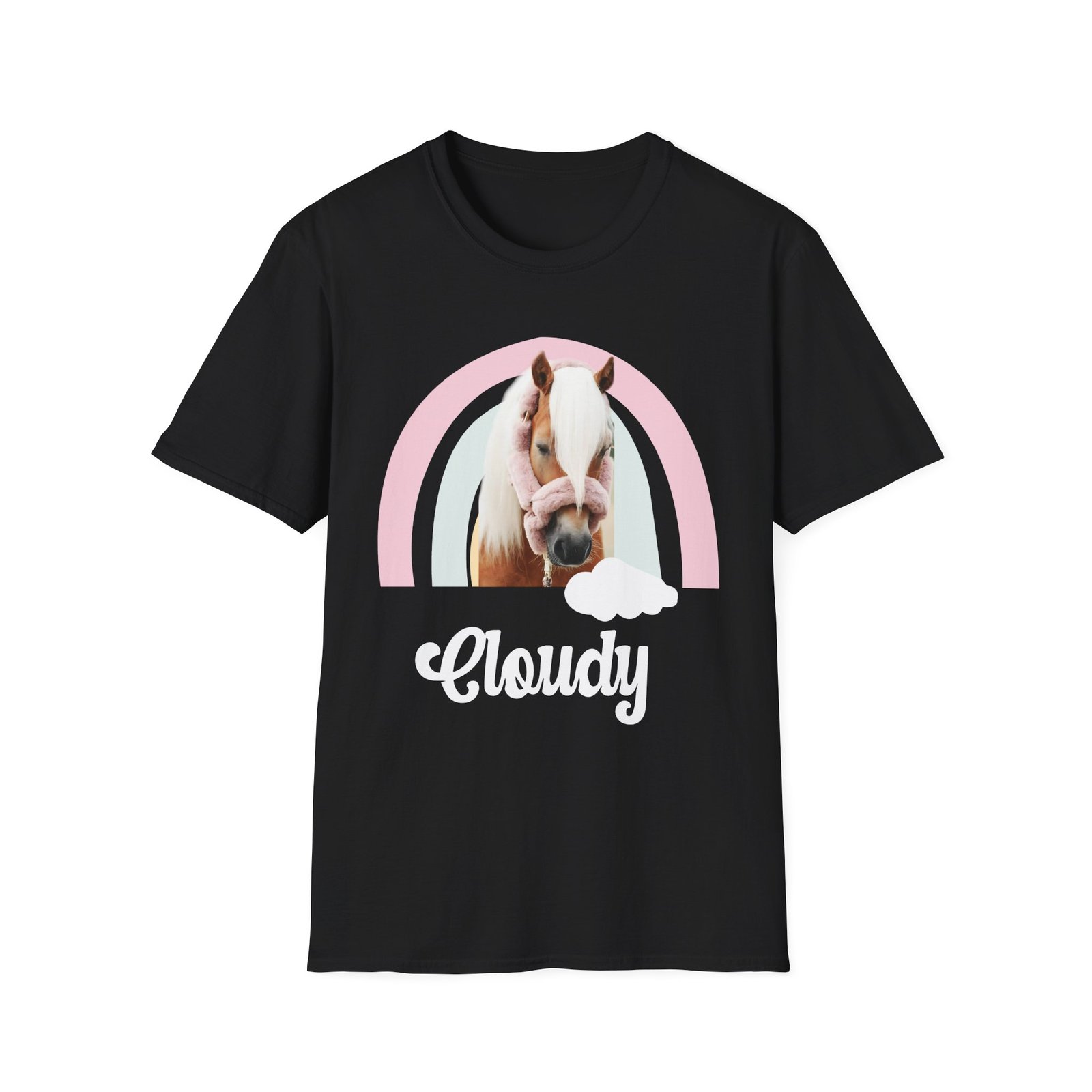 Harlow and Popcorn Unisex Softstyle T-Shirt