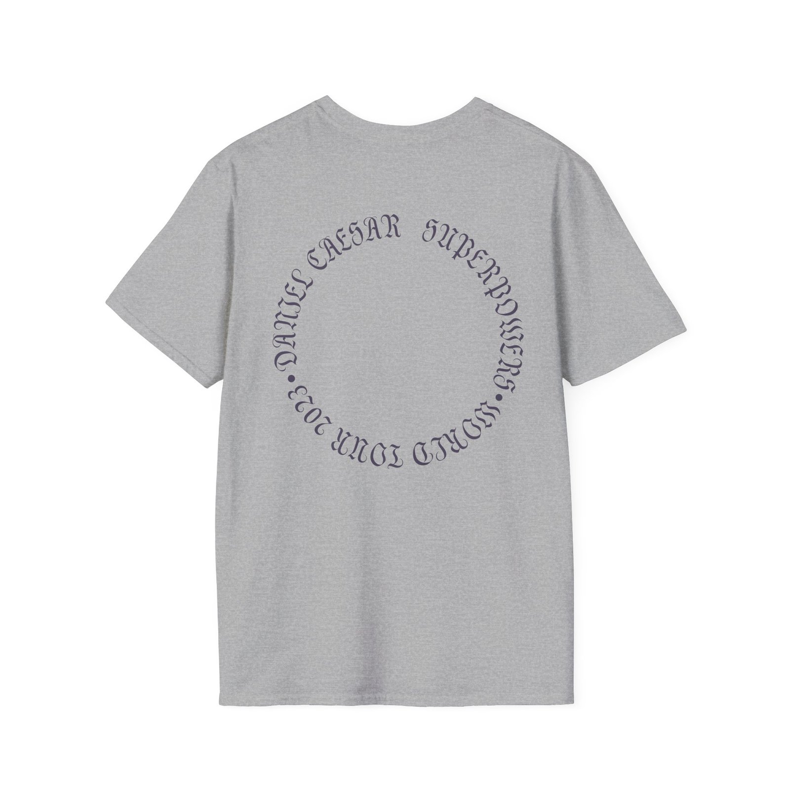 Daniel Caesar Superpowers World Tour Unisex Softstyle T-Shirt