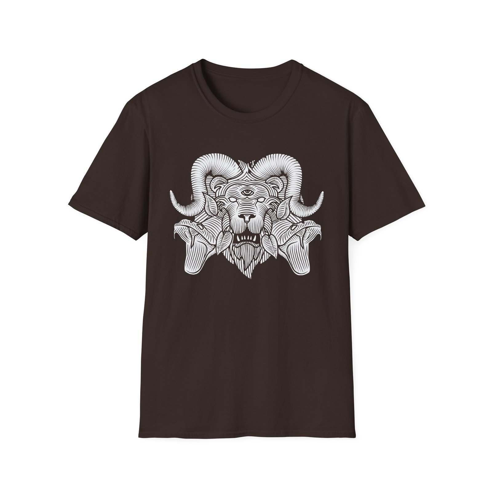 Deep Dark Dangerous Unisex Softstyle T-Shirt