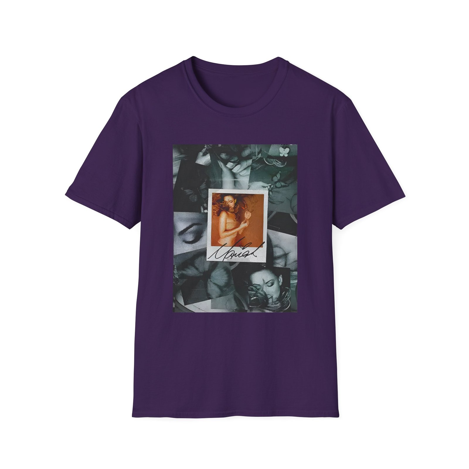 Mariah Carey Butterfly Collage Unisex Softstyle T-Shirt