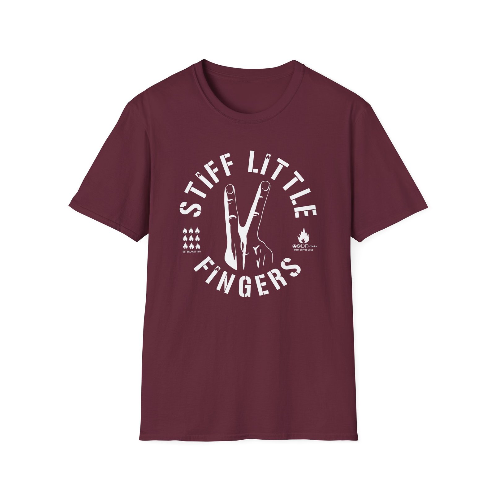 Stiff Little Fingers Unisex Softstyle T-Shirt