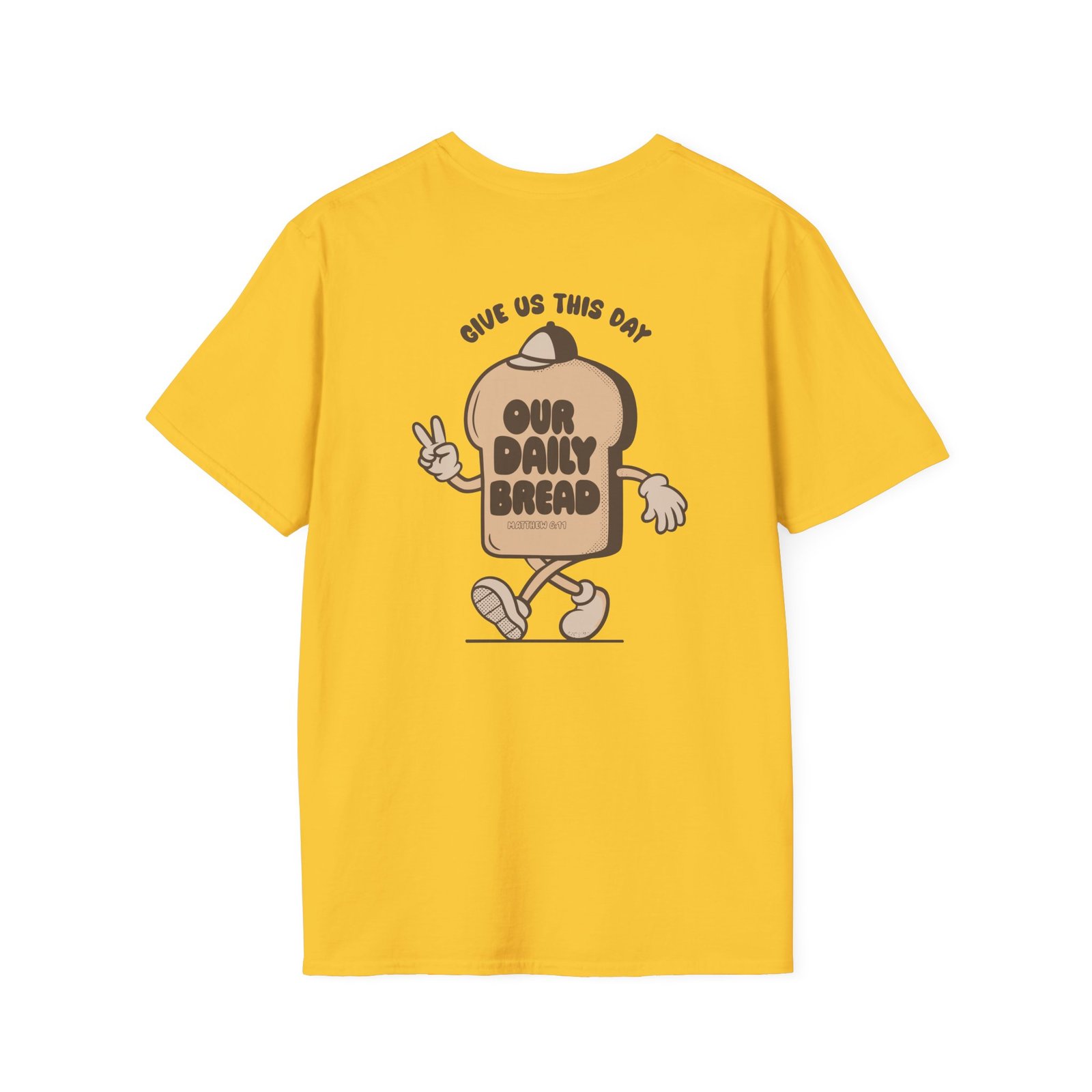 Daily Bread Mushroom Unisex Softstyle T-Shirt