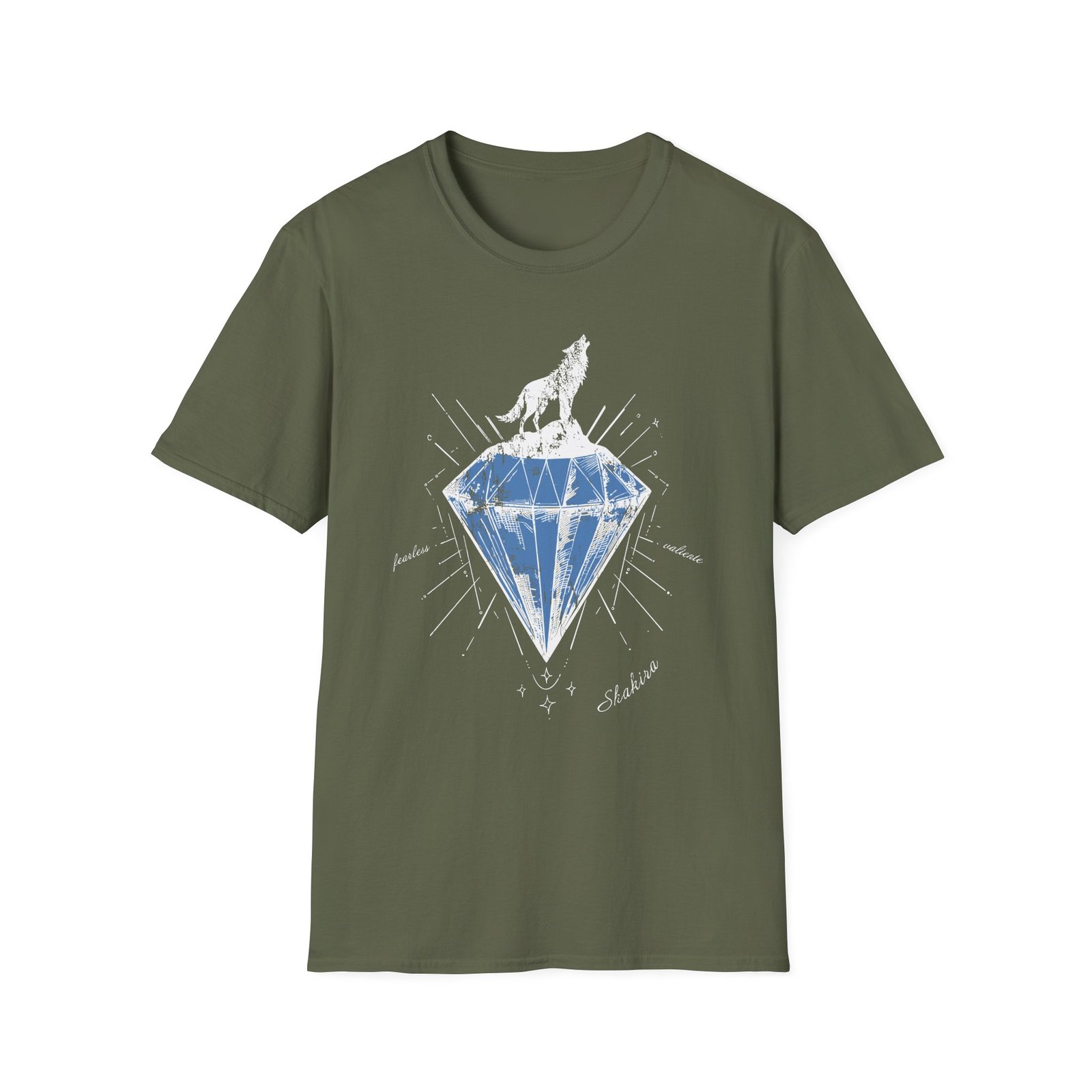 Shakira Diamond Wolf Unisex Softstyle T-Shirt