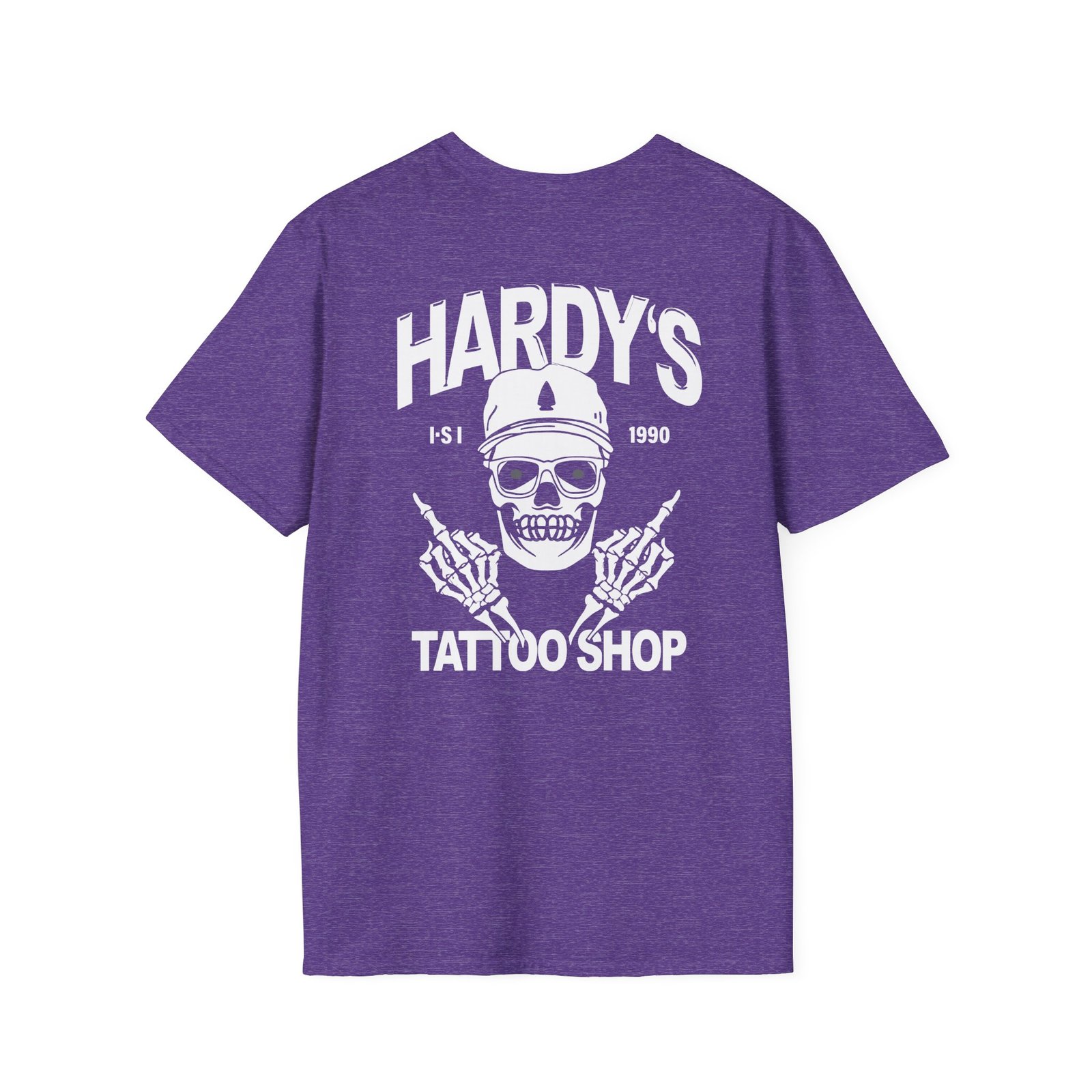 Hardy Tattoo Shop Unisex Softstyle T-Shirt