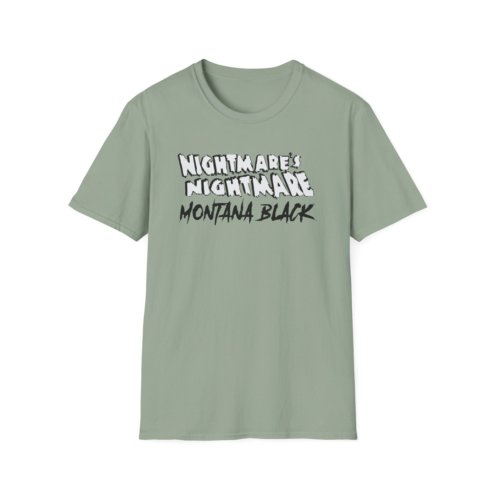 Montana Black Nightmares nightmare Unisex Softstyle T-Shirt