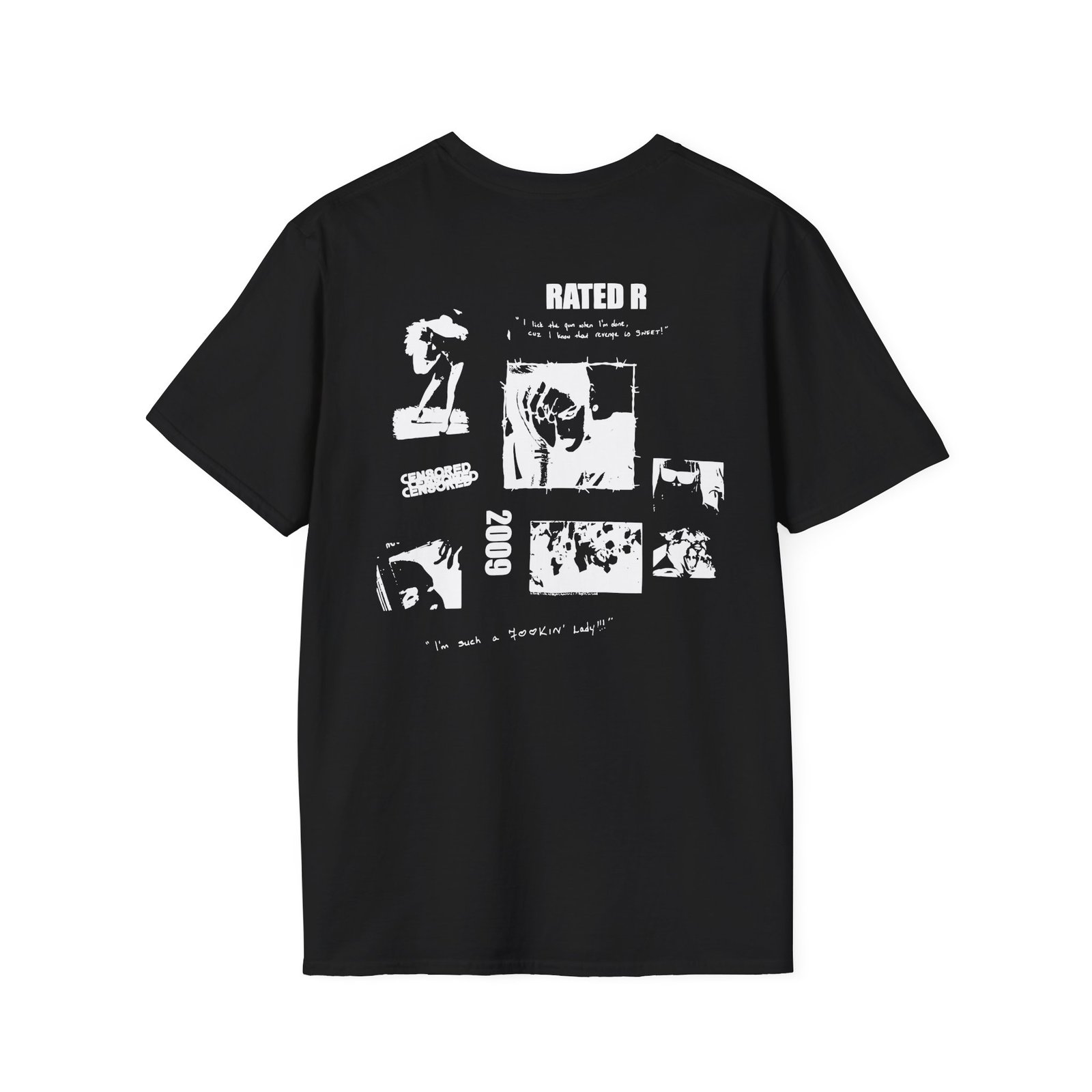 Rihanna Rated R Unisex Softstyle T-Shirt,