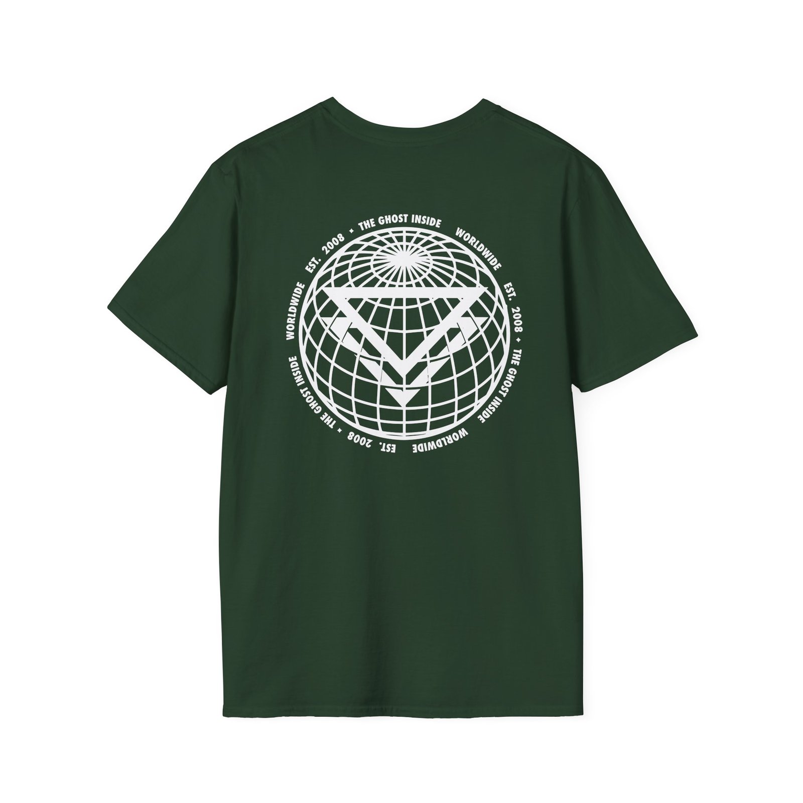 The Ghost Inside World Grid Unisex Softstyle T-Shirt