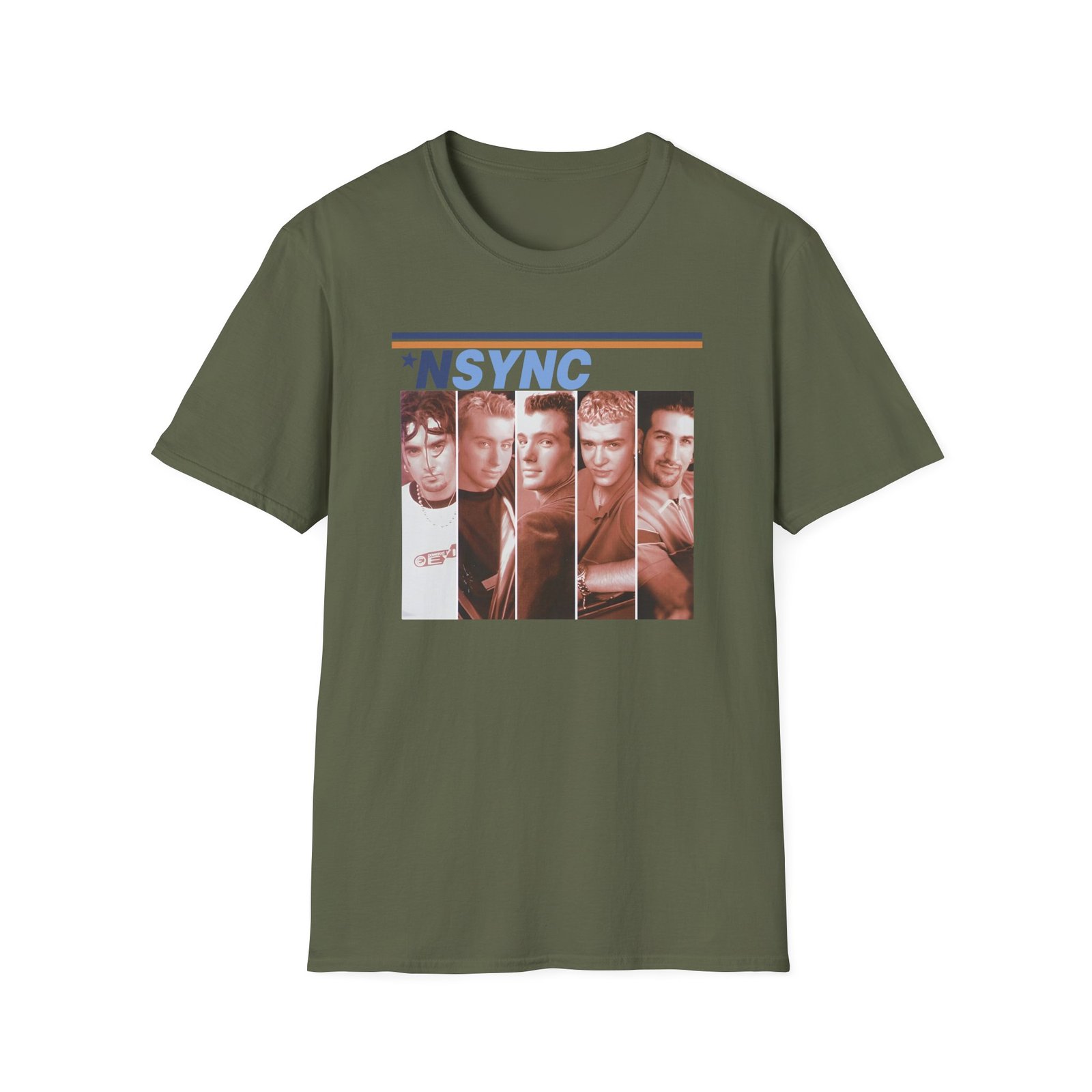 Nsync Debut Album Cover Unisex Softstyle T-Shirt