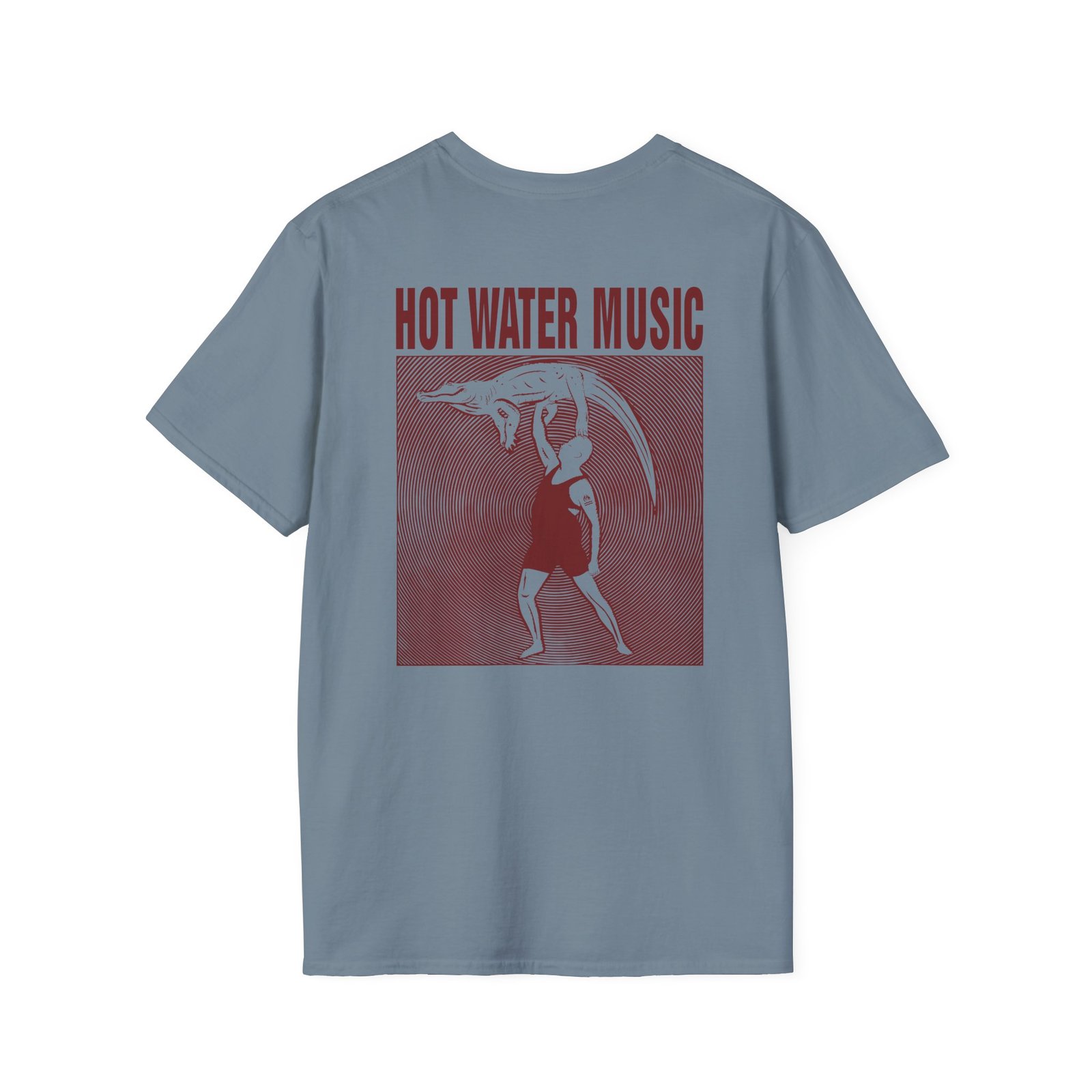 Hot Water Music Florida Man Unisex Softstyle T-Shirt