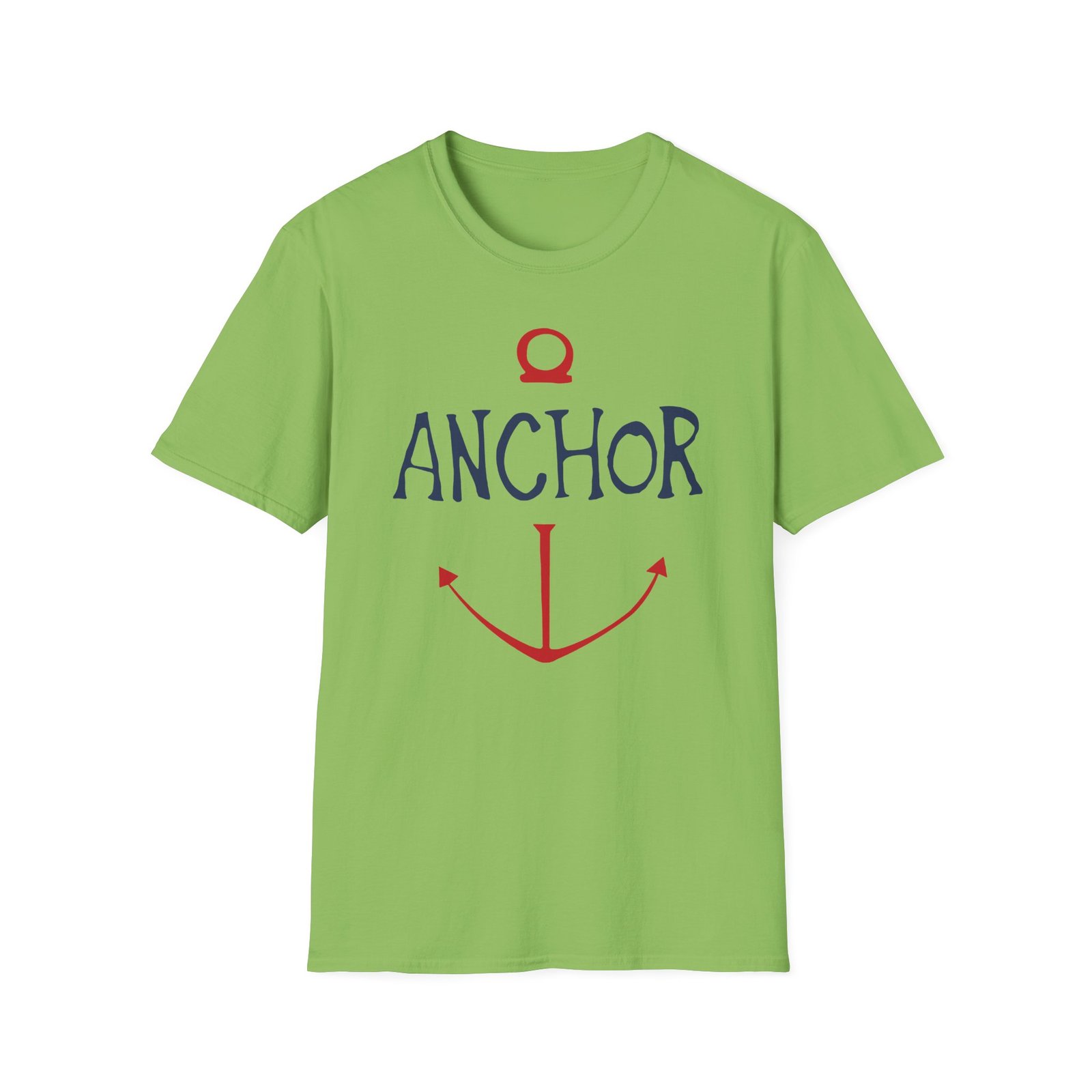 One Piece Anchor Unisex Softstyle T-Shirt