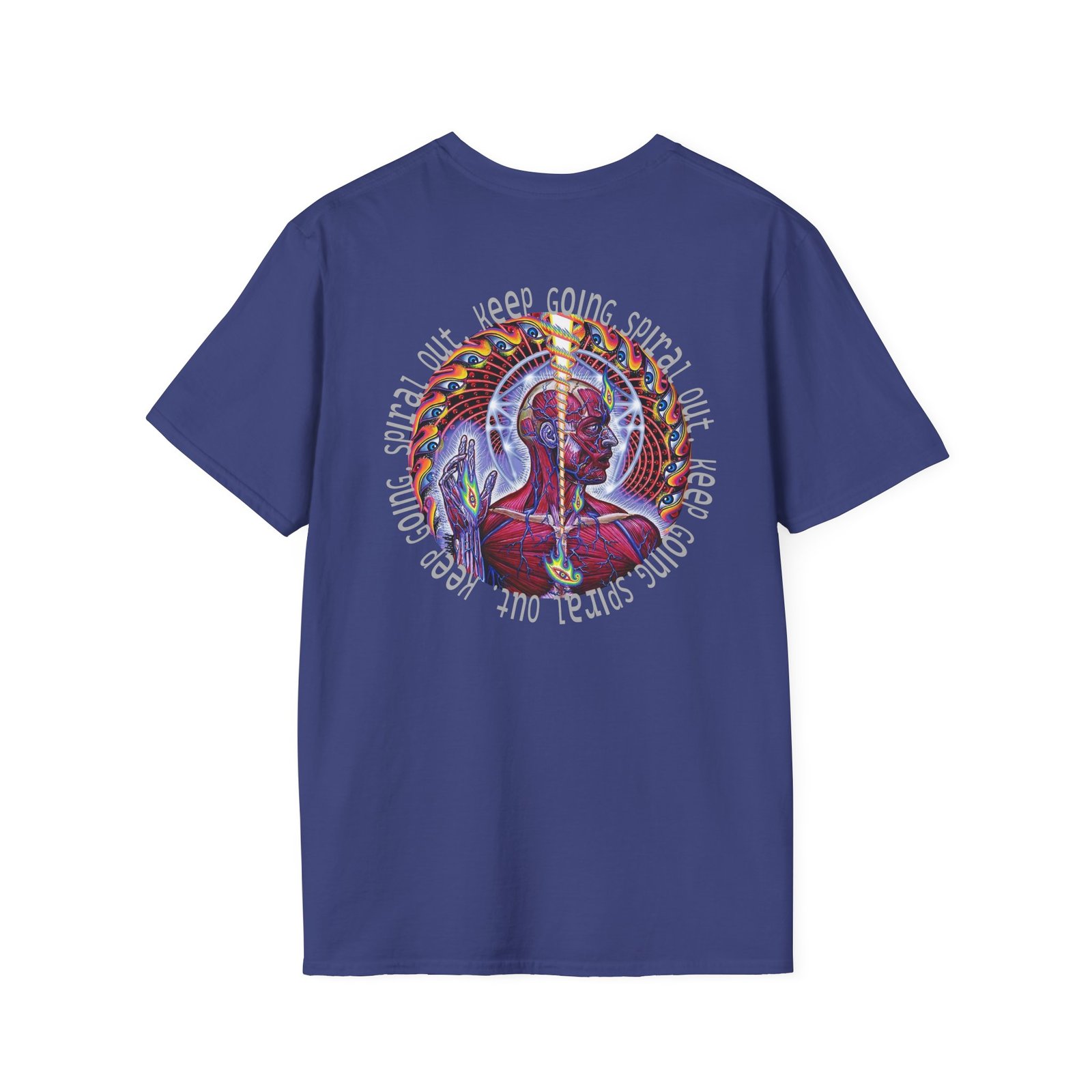 Tool Lateralus Spiral Out Unisex Softstyle T-Shirt