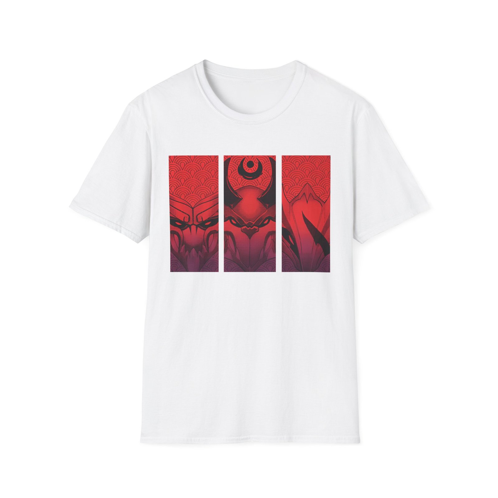 League Of Legends Blood Moon Masks Unisex Softstyle T-Shirt