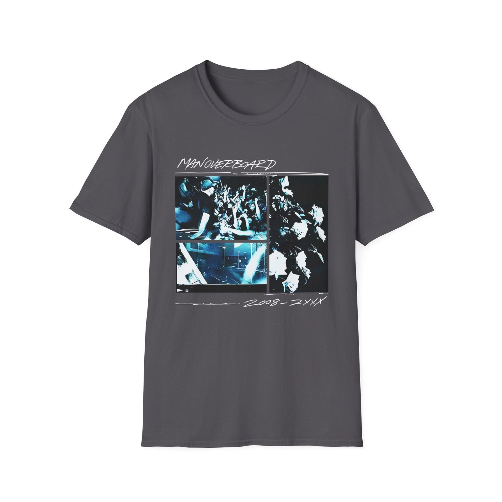 Man Overboard 3 Pics Unisex Softstyle T-Shirt