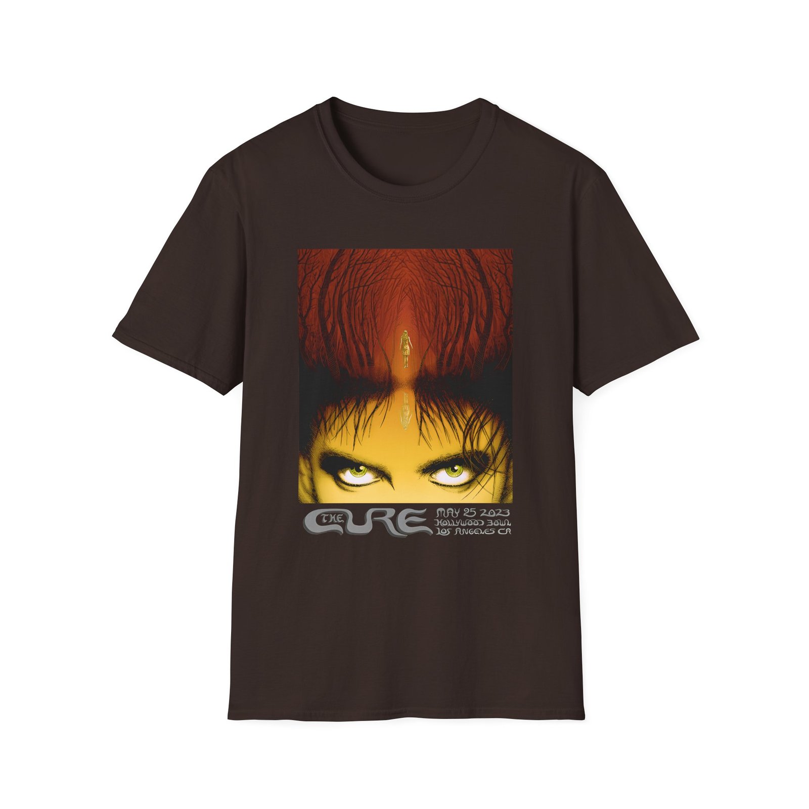 The Cure Los Angeles Night 2 Unisex Softstyle T-Shirt
