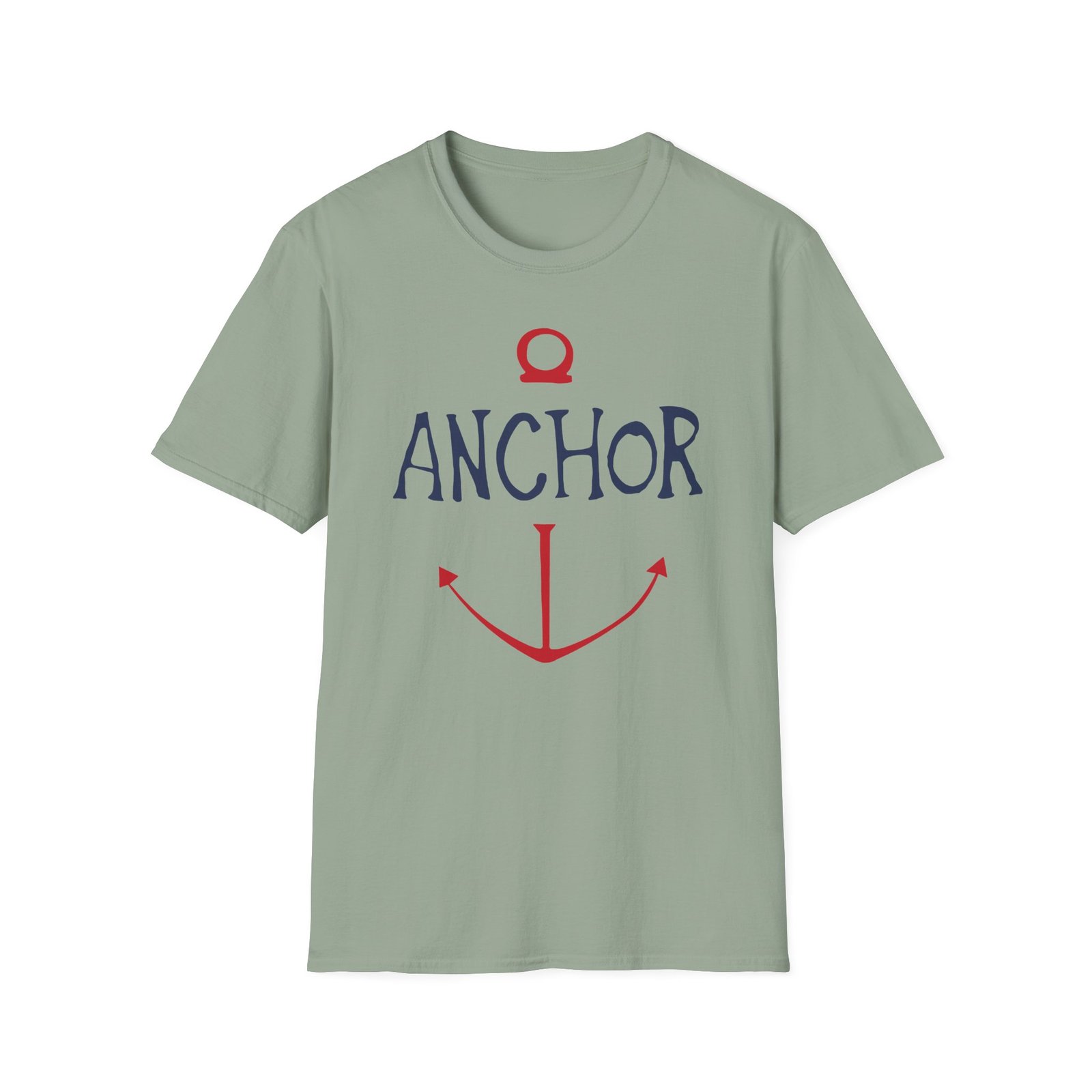One Piece Anchor Unisex Softstyle T-Shirt