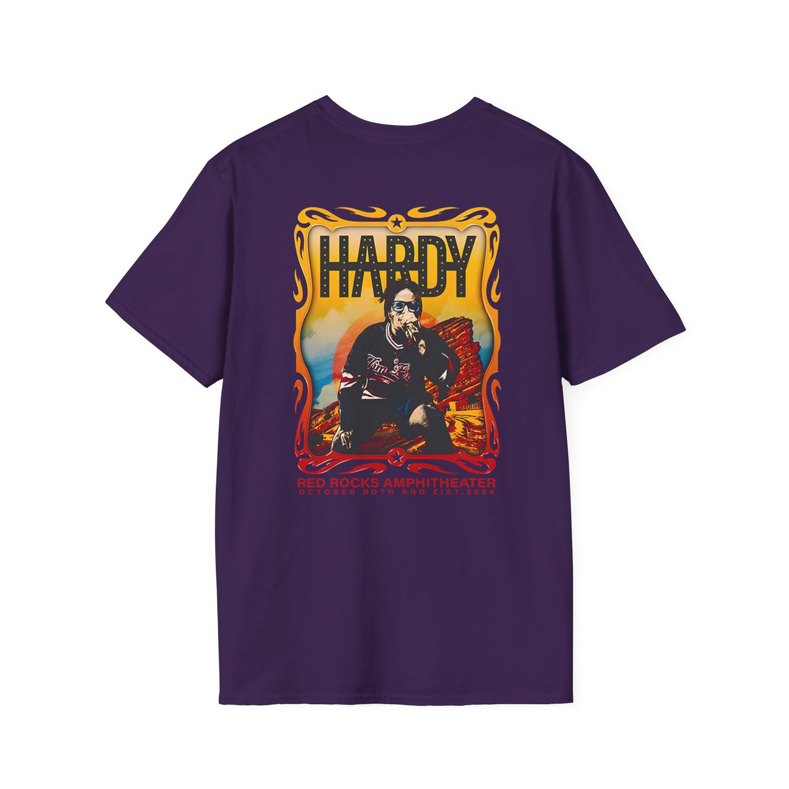 Hardy Red Rocks 2024 Unisex Softstyle T-Shirt