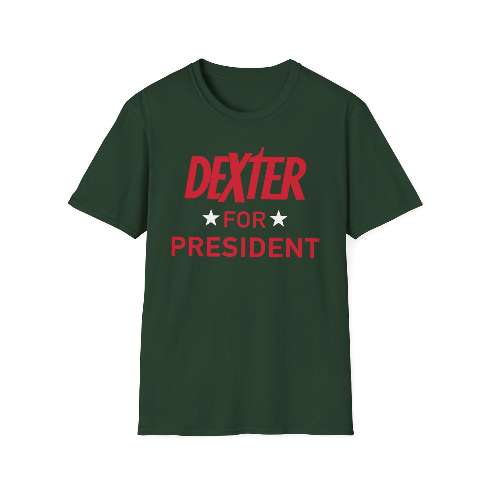Dexter For President Unisex Softstyle T-Shirt