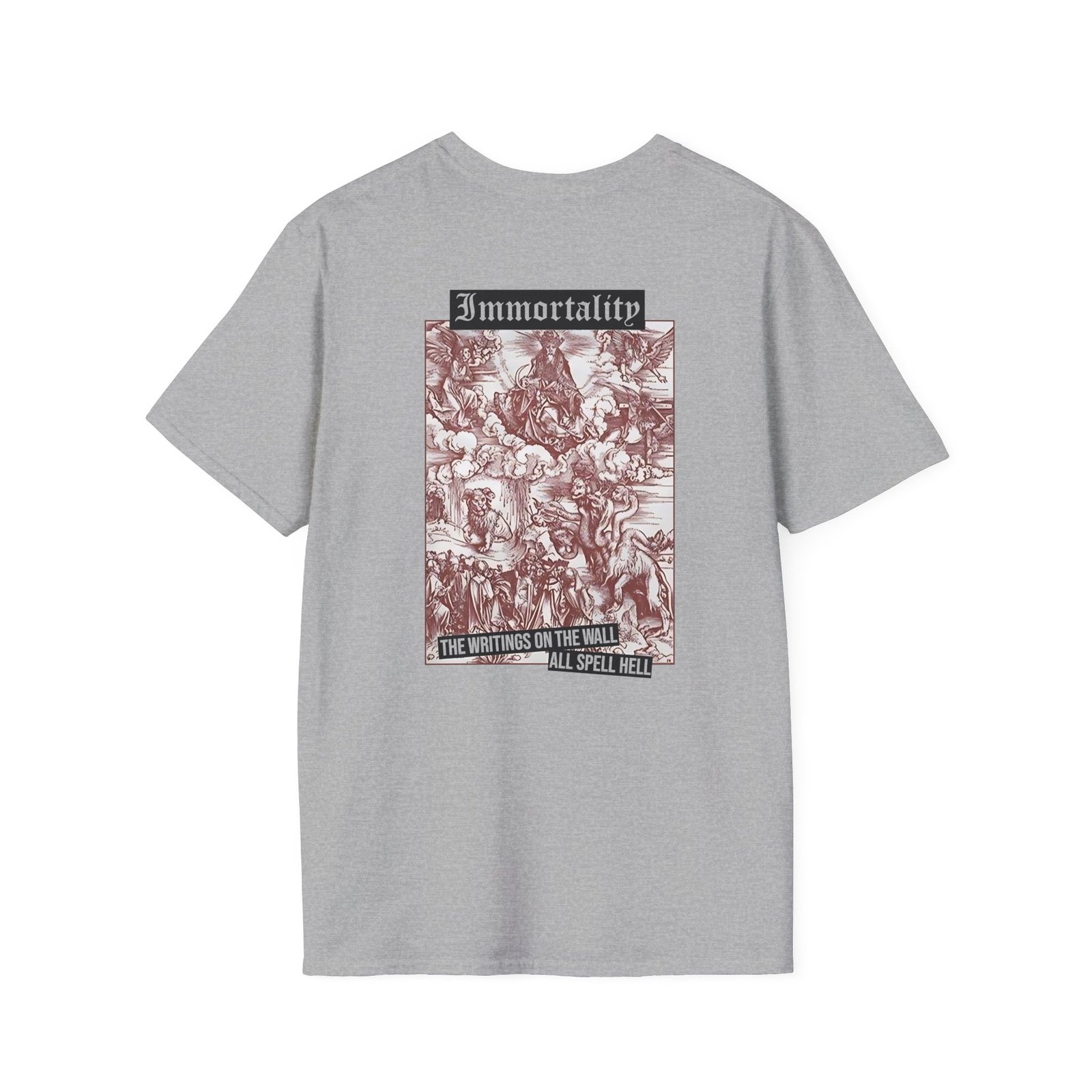 Born From Pain Immortality Unisex Softstyle T-Shirt