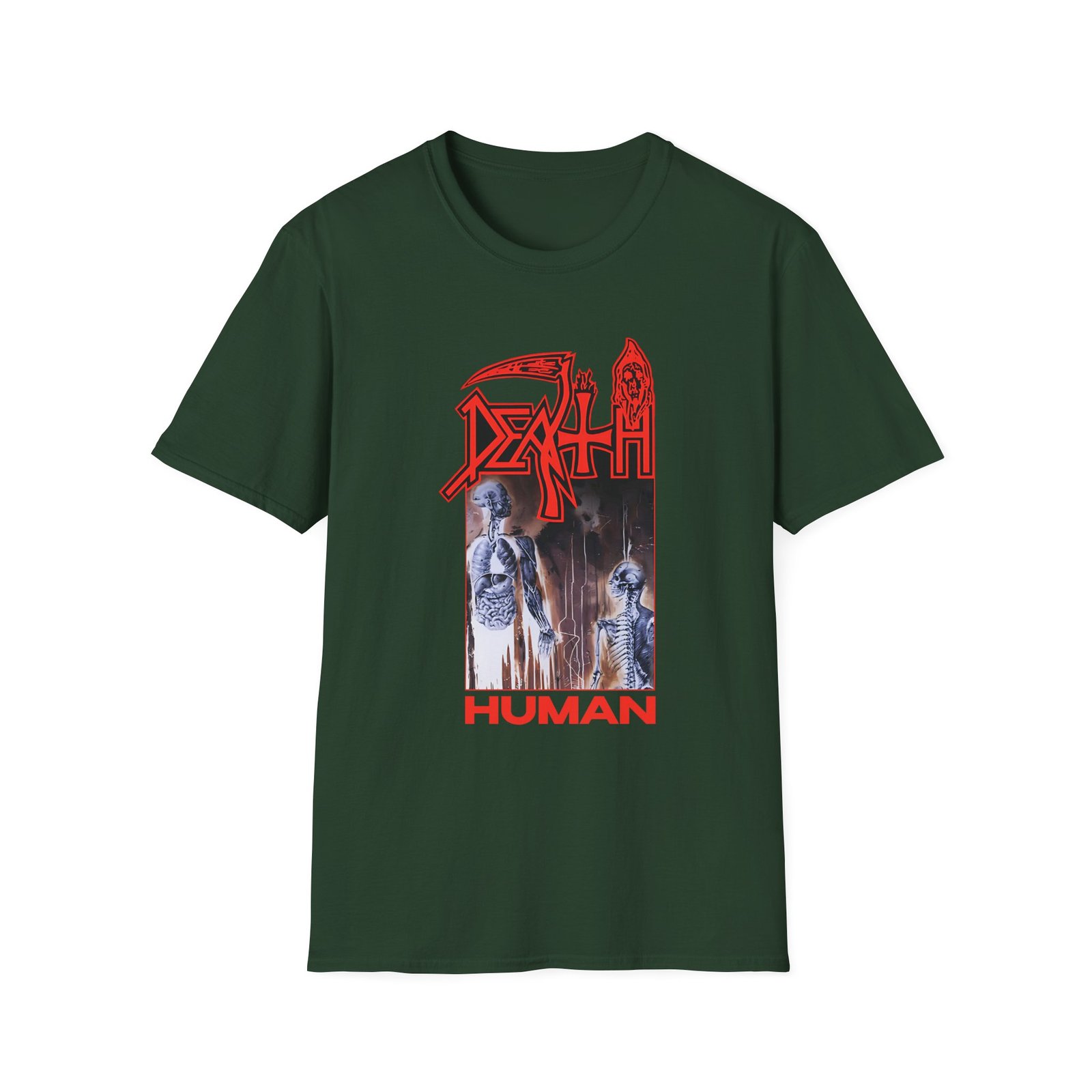 Death Human Unisex Softstyle T-Shirt
